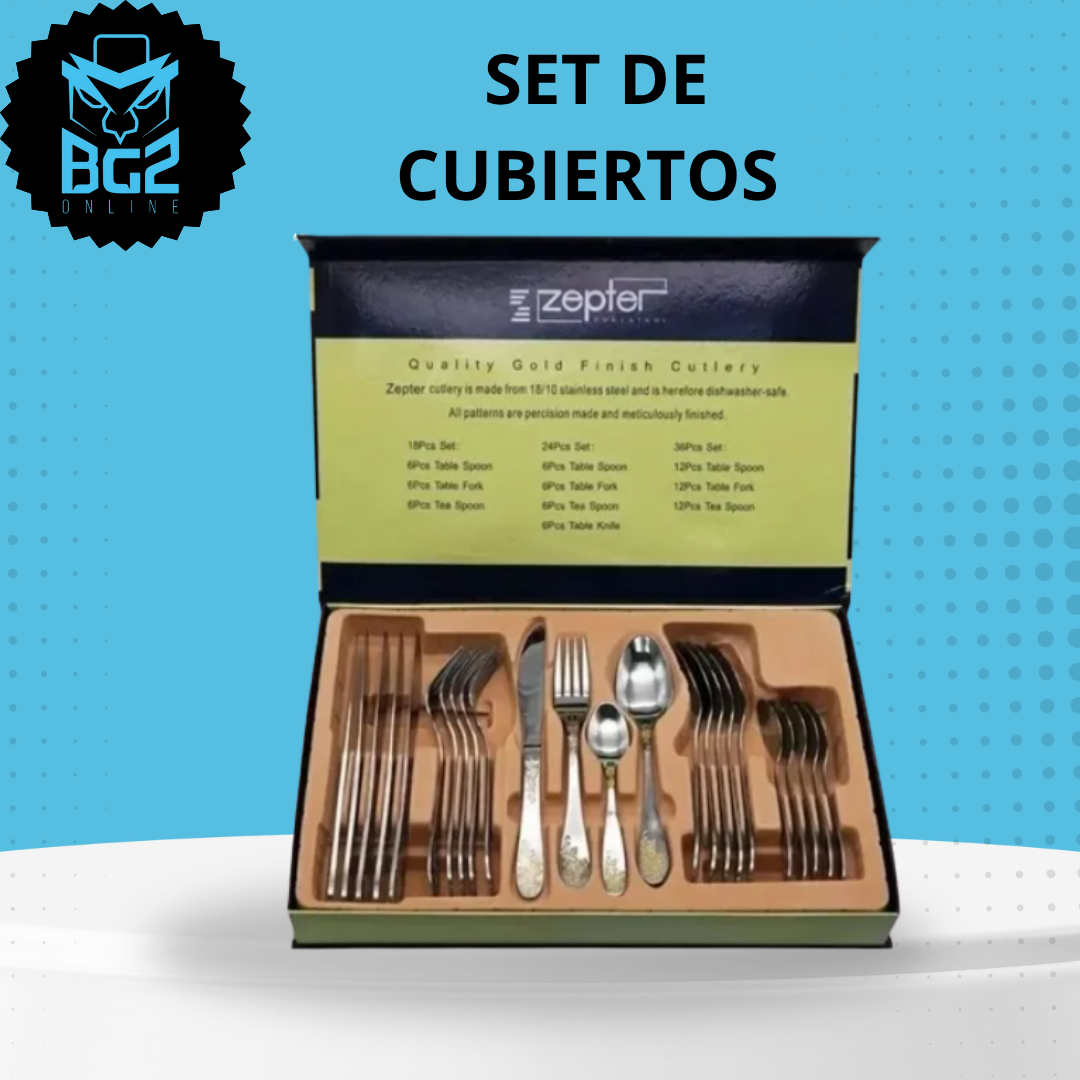 Set de cubiertos